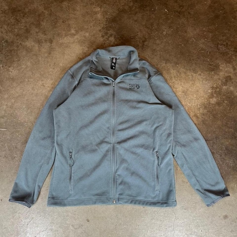 Mountain Hardwear blue fleece jacket Men's Size XL